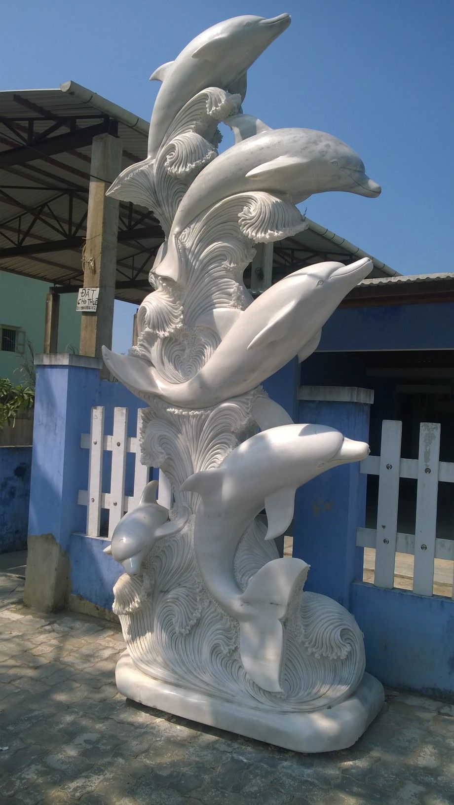 tượng trang trí bằng xi măng