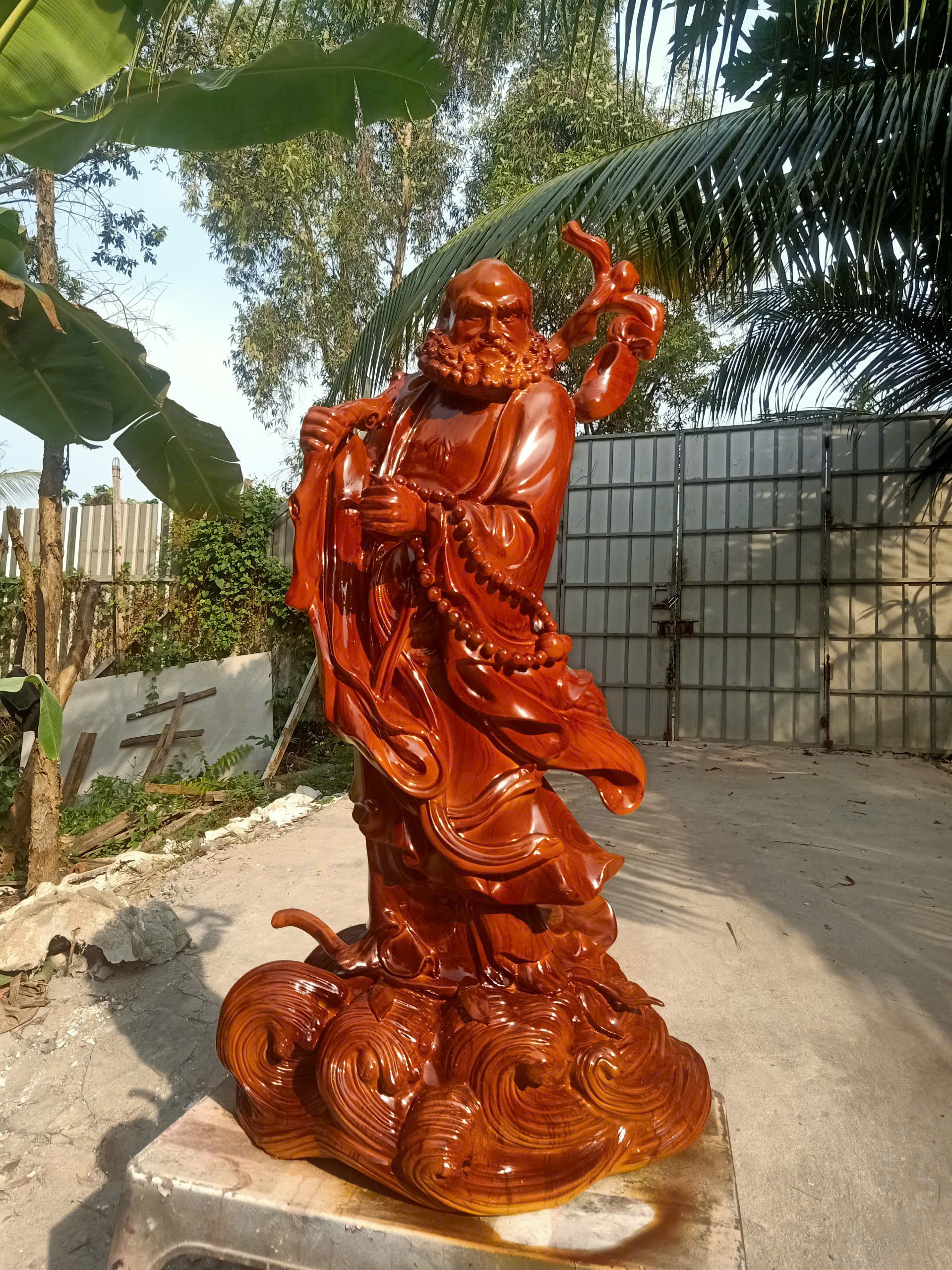 Tượng Đạt Ma Sư Tổ Cao 1 Mét